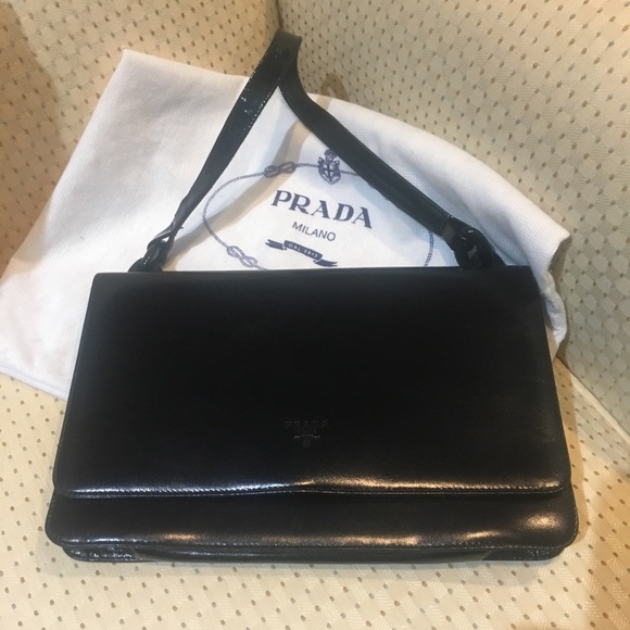 Prada Handbags - Prada Authentic Black Bag ..Ask or Offer